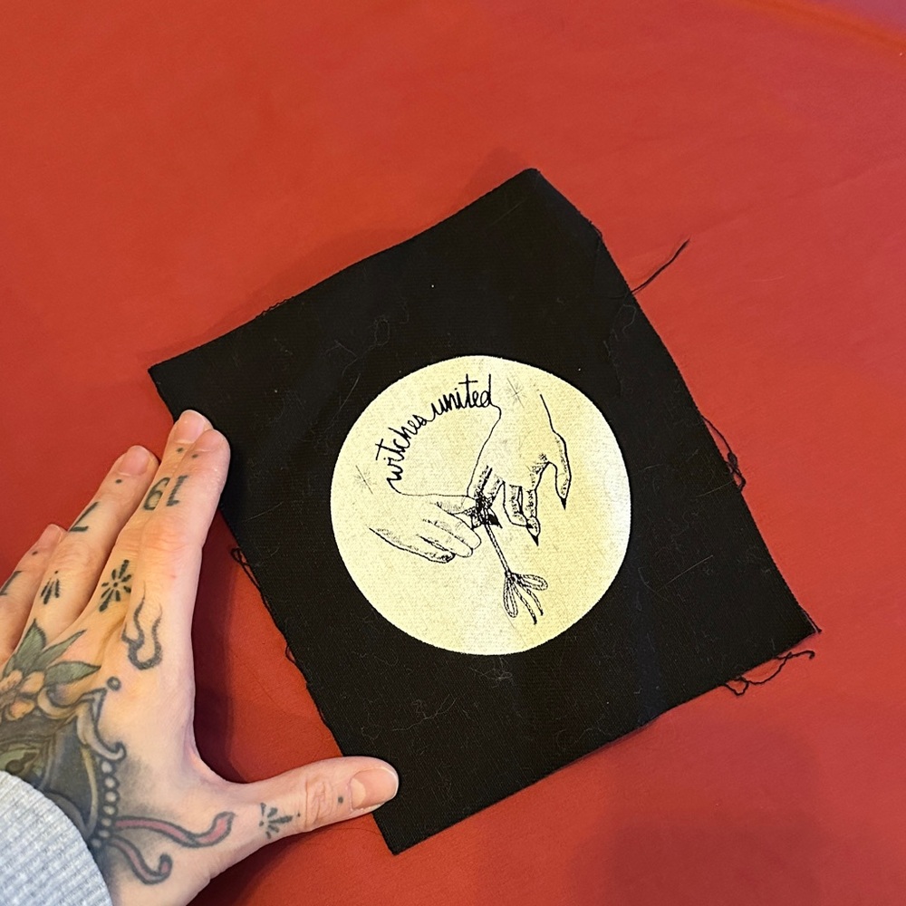 sew on patch